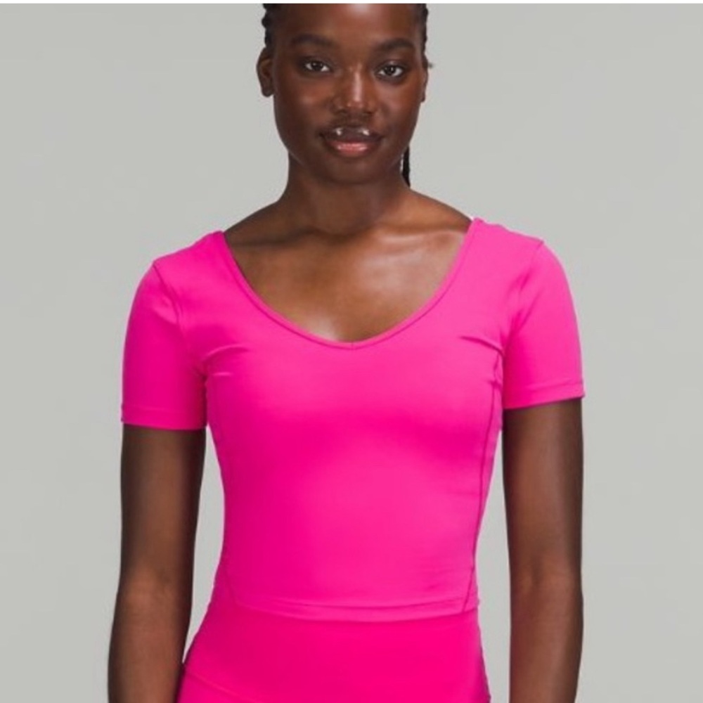 Lululemon Align T-shirt Sonic Pink | Size: 8